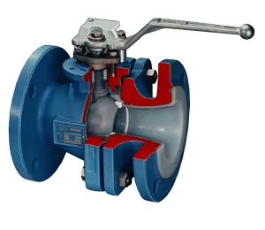 AKH3 Standard Port Lined Ball Valve