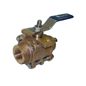 PBM 2 Way Ball Valve Bronze