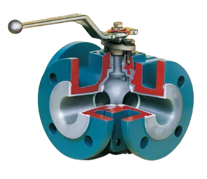 AMP3 3 Way Ball Valve