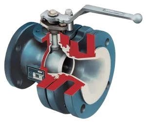 AKH6 Lined Tank Drain Valve