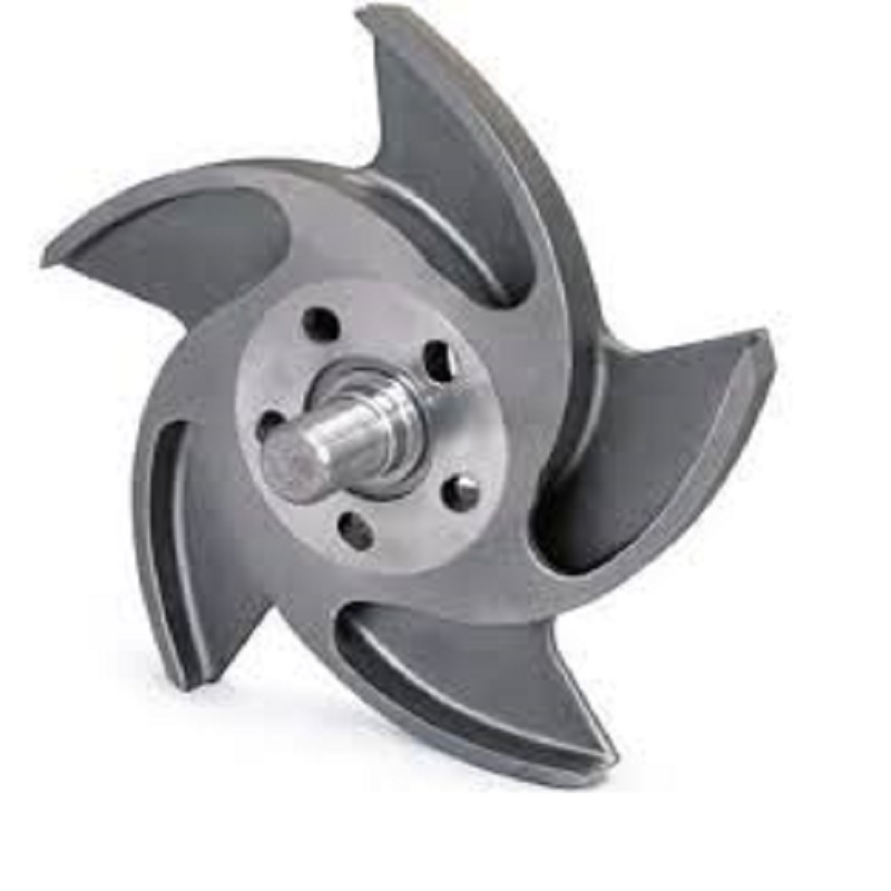 reverse vane impeller