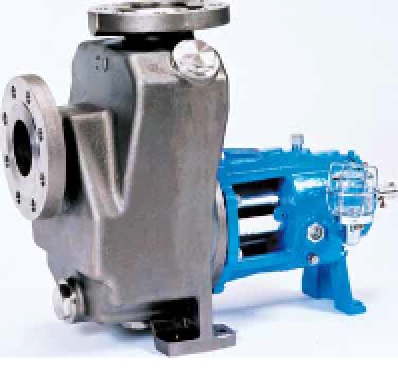 What is a self-priming pump?